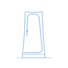 Furniture Armoires Wardrobes Ikea Vuku Wardrobe Outline Svg Vector, Free Vectors File